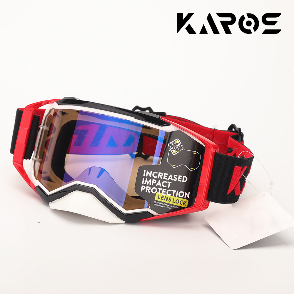 Mountain Biking Goggles - Kacamata Berkendara Motocross Karos UV400 Helm