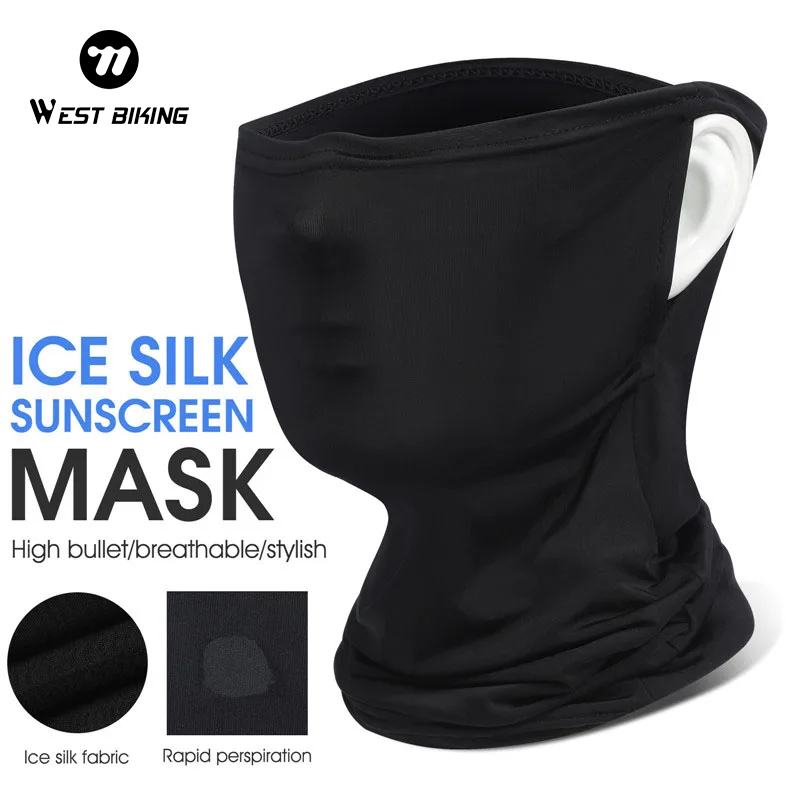 Mountain Biking Trails - WEST BIKING Masker Pria Wanita, penutup