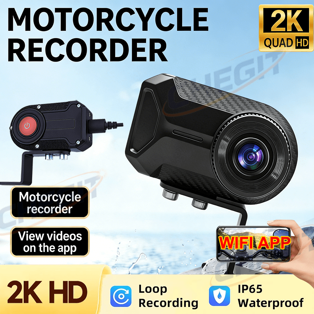 Kamera Dash Cam Motor HD 2K Ba - Mountain Biking Helmet ulasan dan harga