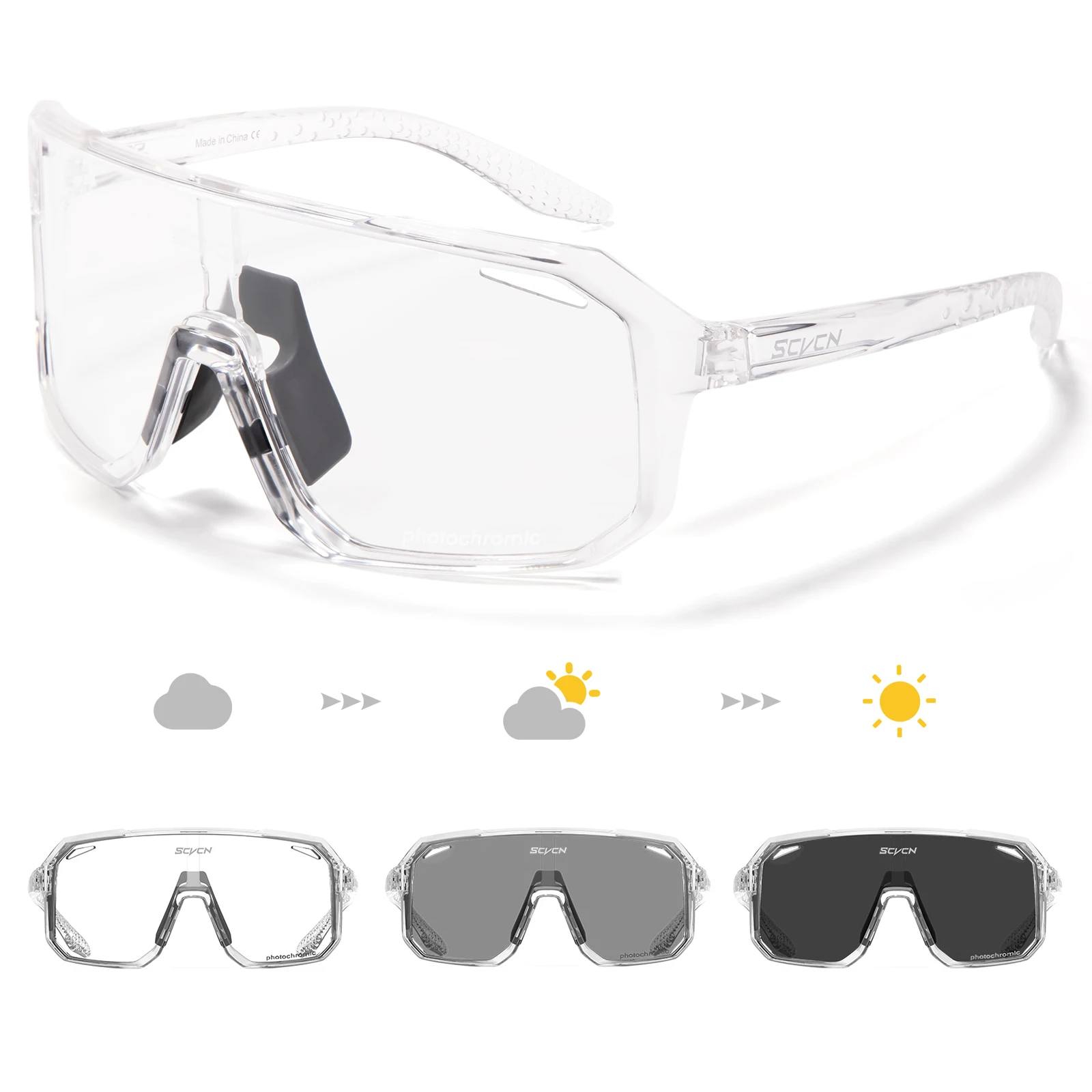 SCVCN Kacamata Hiking Fotokrom - Mountain Biking Goggles ulasan dan harga
