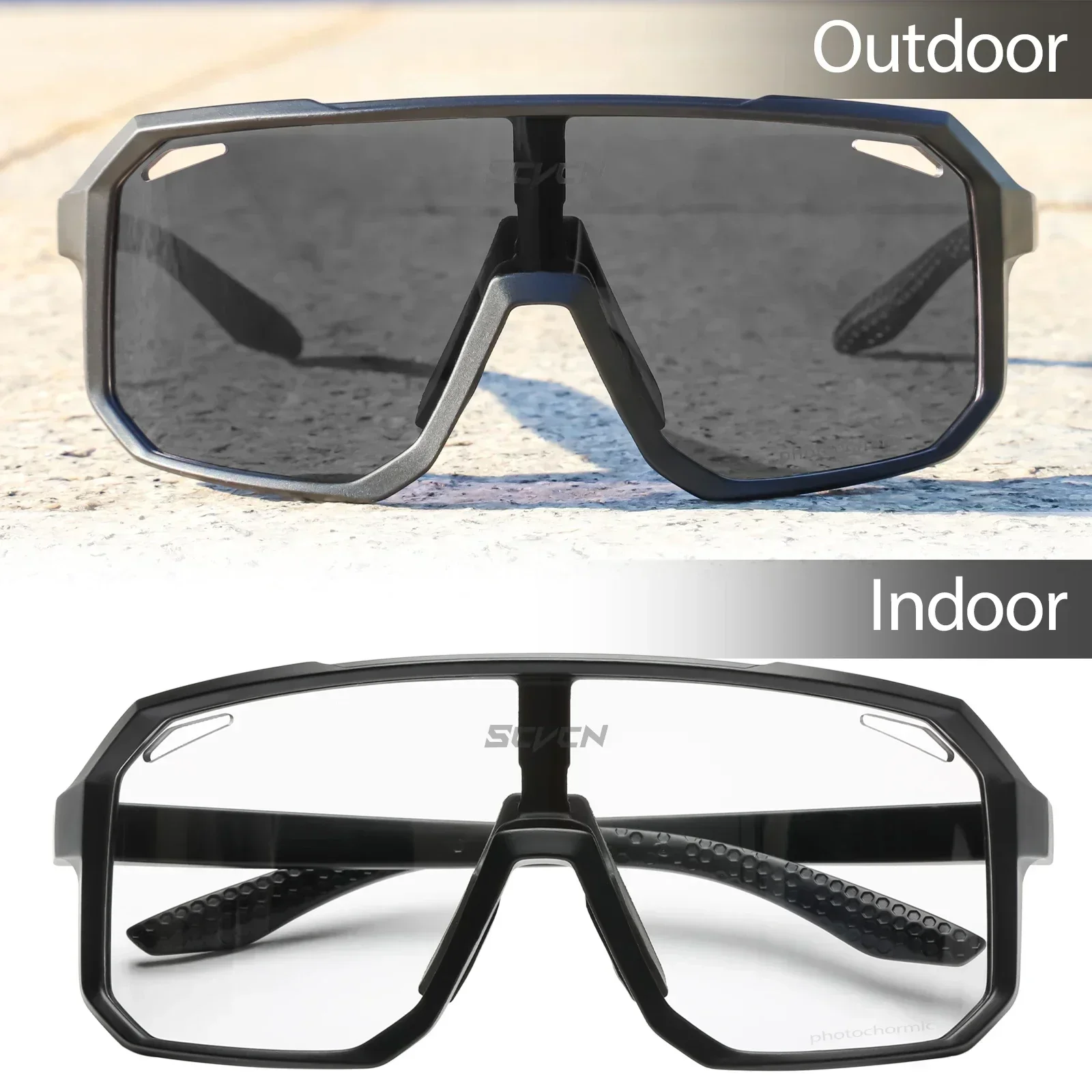 SCVCN Kacamata Hiking Fotokrom - Mountain Biking Goggles ulasan dan harga