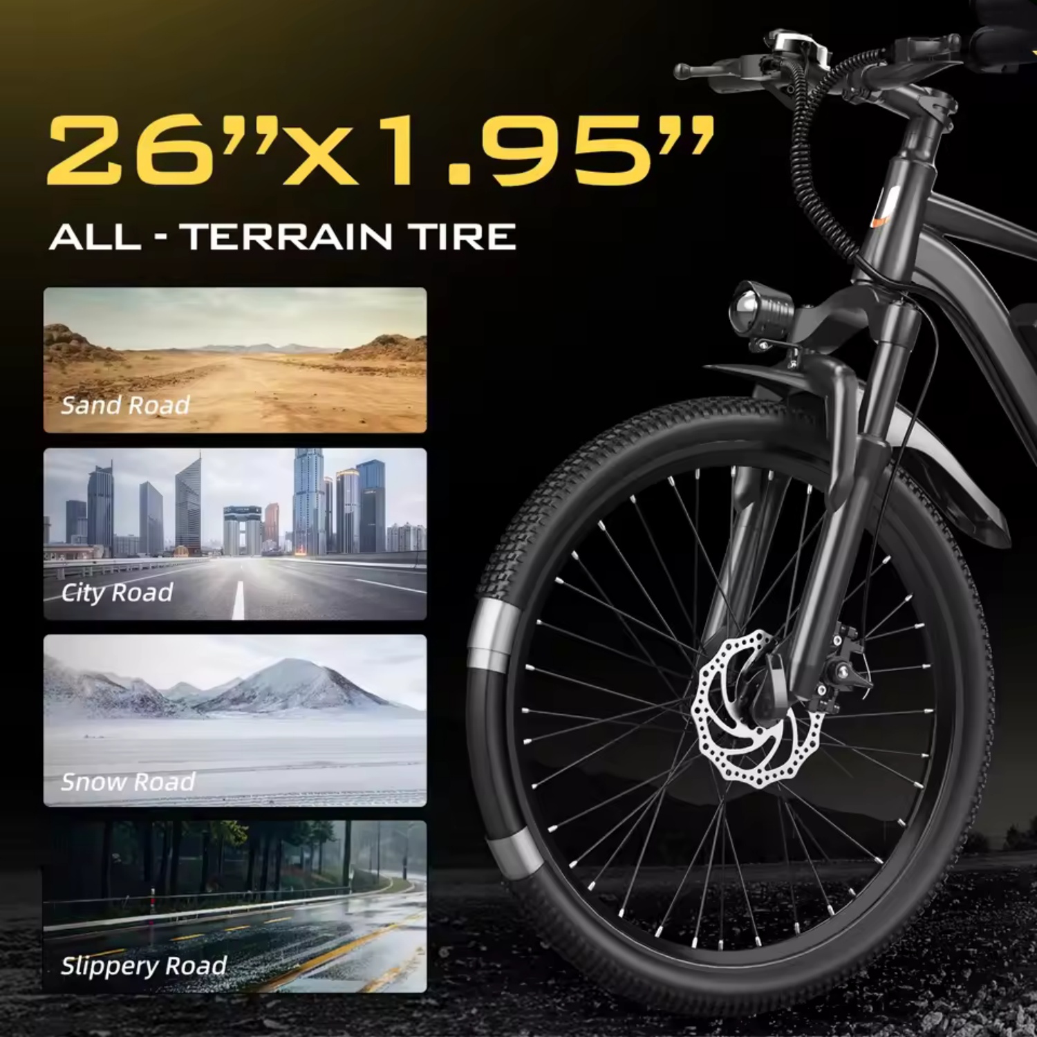 Sepeda Listrik Off-Road, Motor - Mountain Biking Trails ulasan dan harga