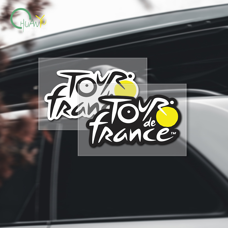 Stiker logo Tour de France unt - Mountain Biking Helmet ulasan dan harga