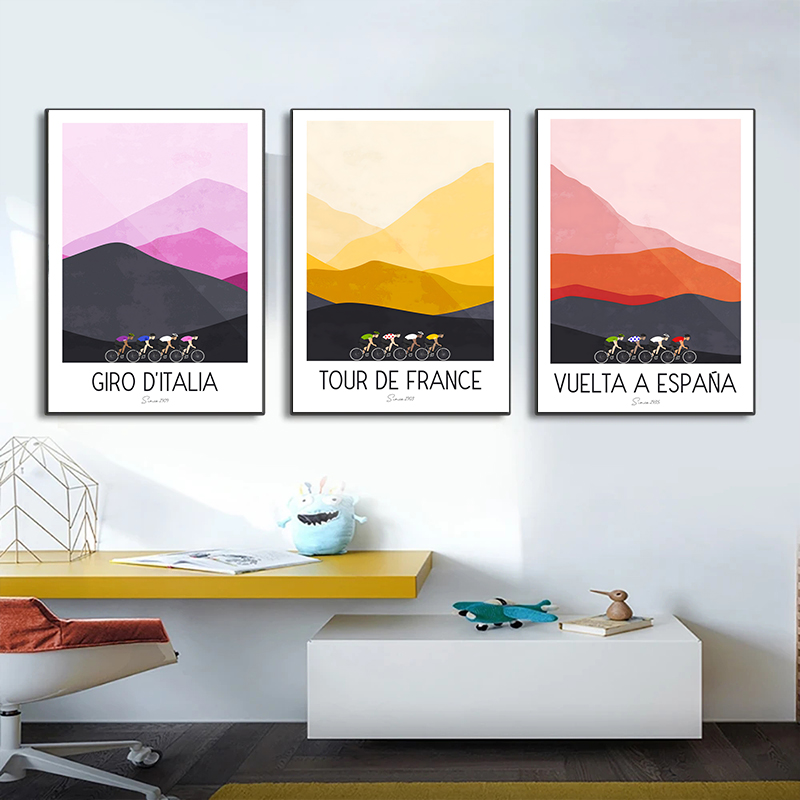 Poster Sepeda Gunung Tour De F - Mountain Biking Europe ulasan dan harga