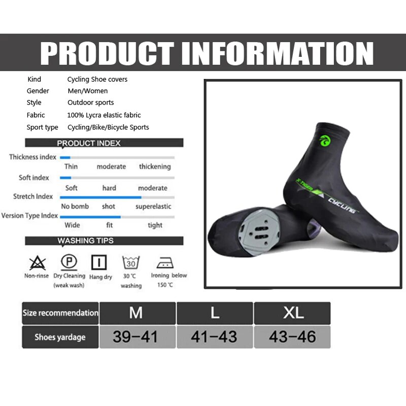 X-TIGER penutup sepatu bersepe - Mountain Biking Shoes ulasan dan harga