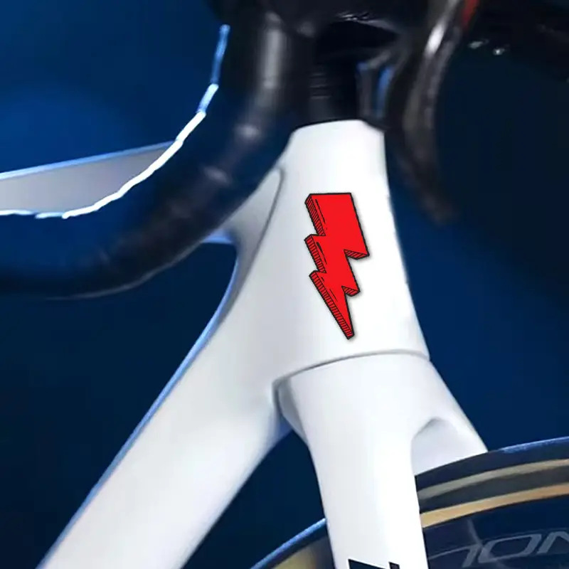 1 Buah Stiker Lightning Stiker - Mountain Biking Helmet ulasan dan harga