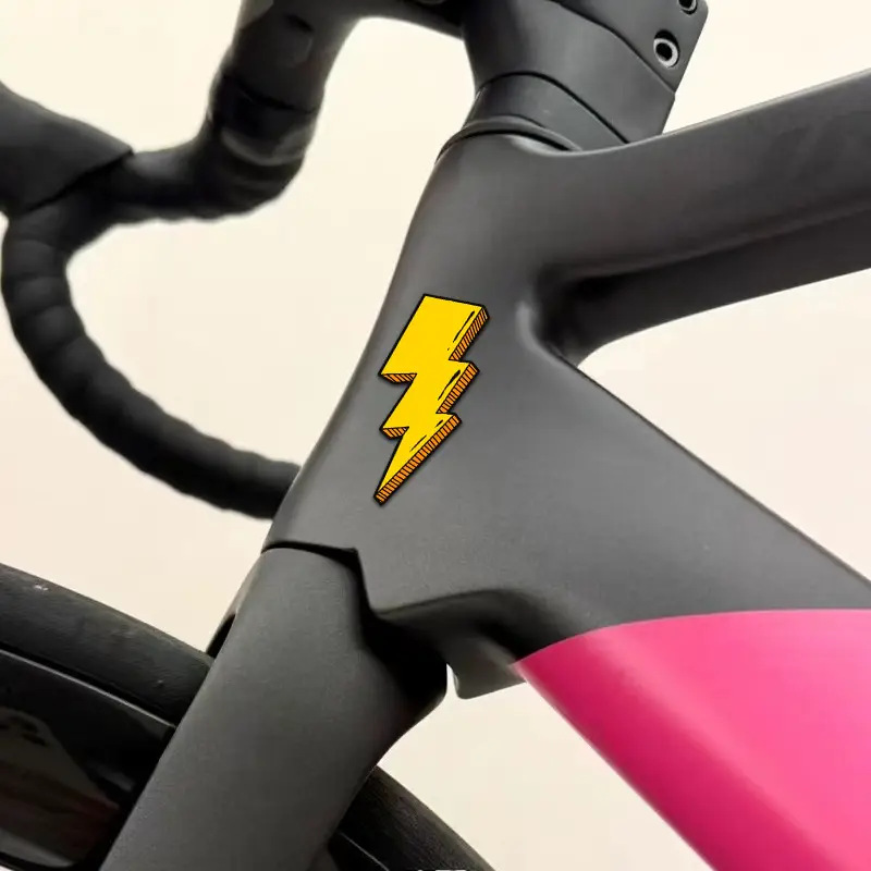 1 Buah Stiker Lightning Stiker - Mountain Biking Helmet ulasan dan harga