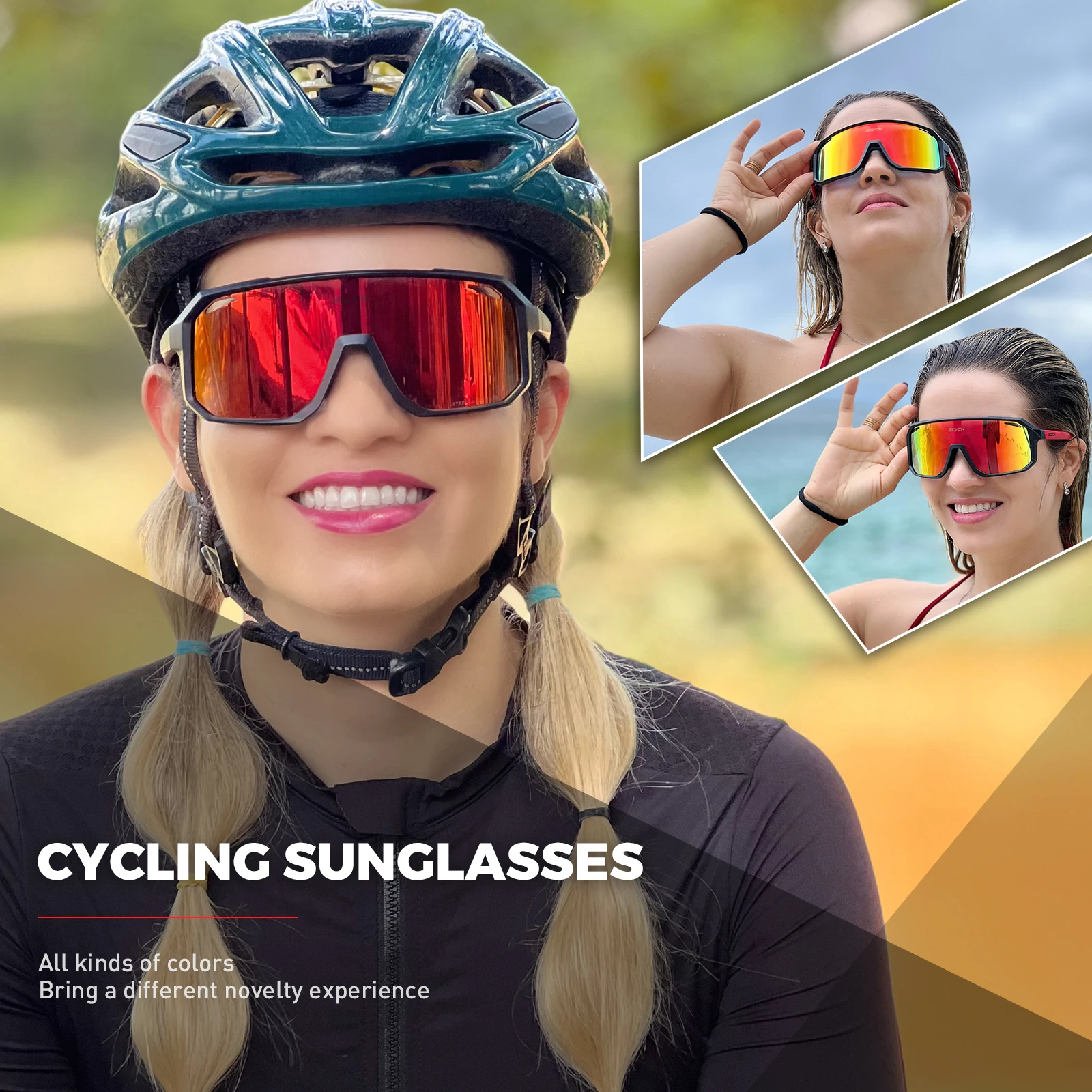 SCVCN Kacamata Hitam Bersepeda - Mountain Biking Goggles ulasan dan harga