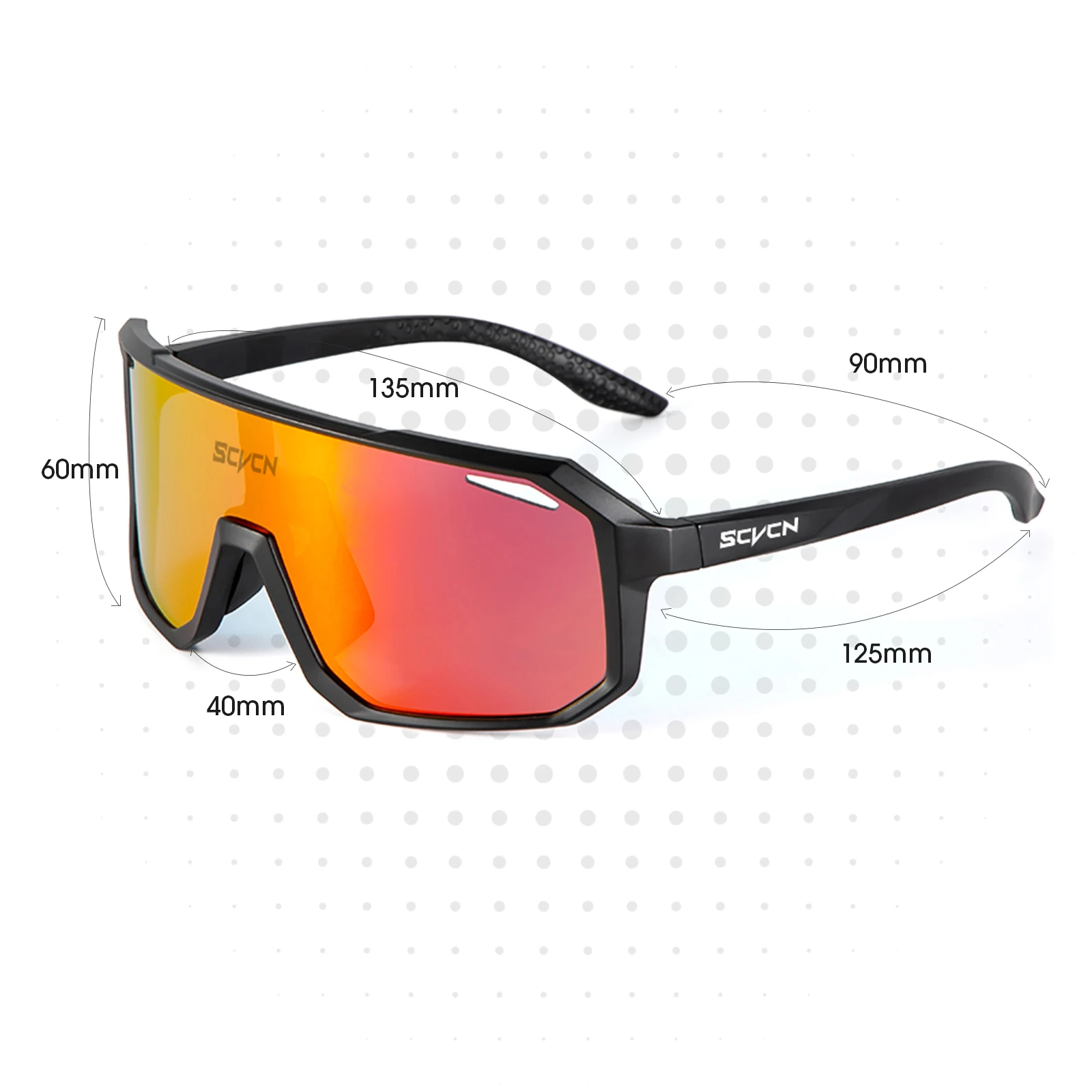 SCVCN Kacamata Hitam Bersepeda - Mountain Biking Goggles ulasan dan harga